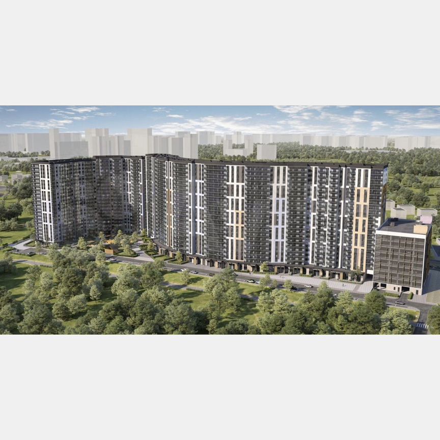 1-к. квартира, 36,1 м², 19/23 эт.