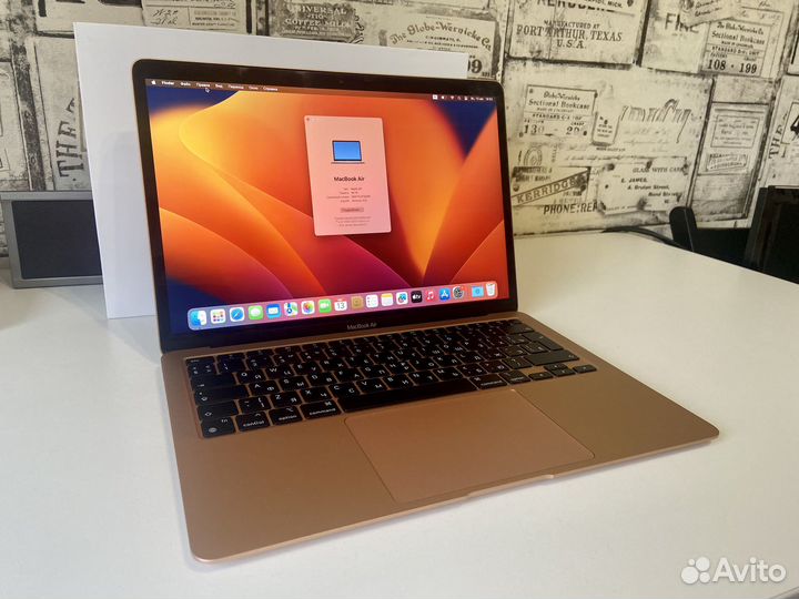 Macbook Air 13 2021 М1/16/256Gb Gold