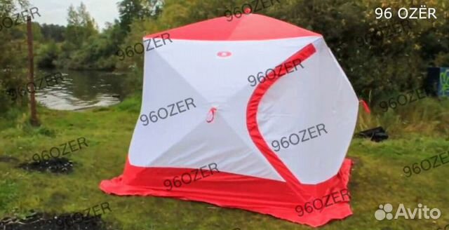 Палатка куб 4 Медведь зима