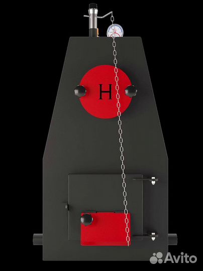 Твердотопливный котёл 100 квт