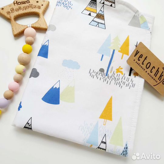 Пеленки детские непромокаемые многоразовае новые