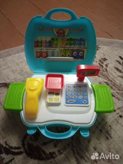 Детский игровой магазин с чемоданчиком