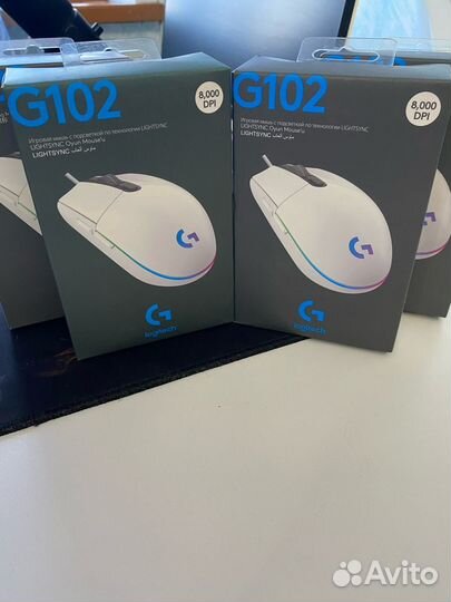 Новая игровая мышь Logitech G102 (оригинал)