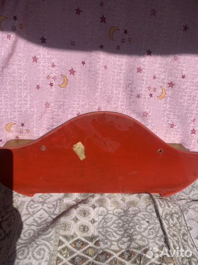 Полочка для полотенца хохлома настенная