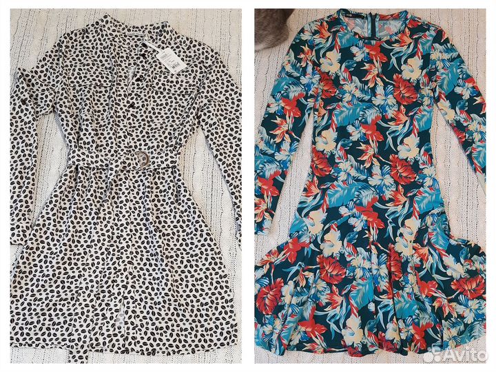 Платье, рубашка-туника (новая) размер 42