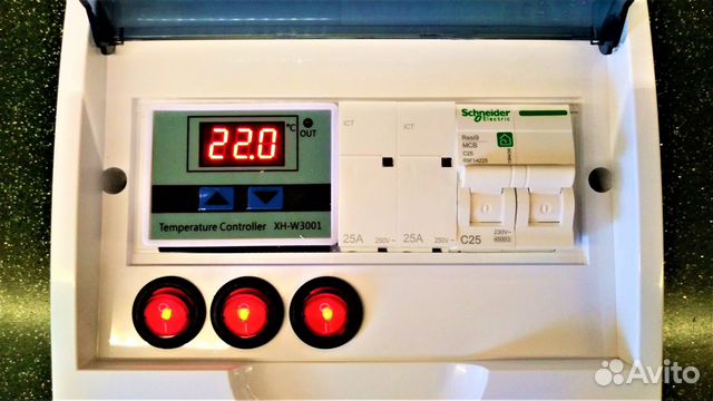 Автоматика для коптильни с конвекционными тэнами