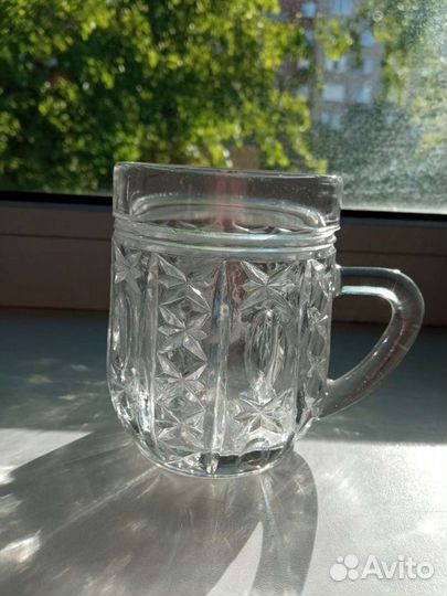 Кружки хрустальные