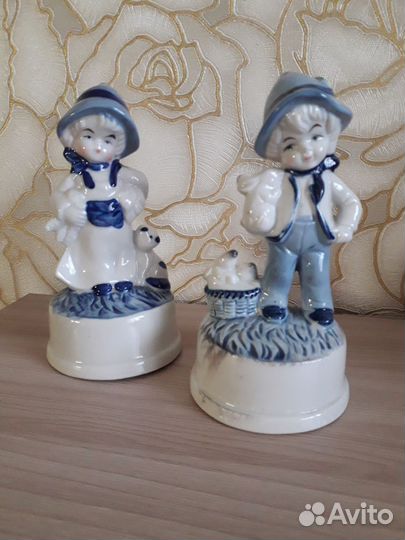 Фарфоровые фигурки - дети, Германия