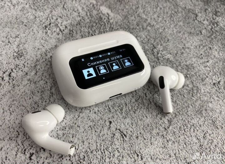 Наушники airpods с дисплеем