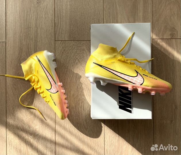 Бутсы Nike Mercurial Superfly 9 Elite (yellow)