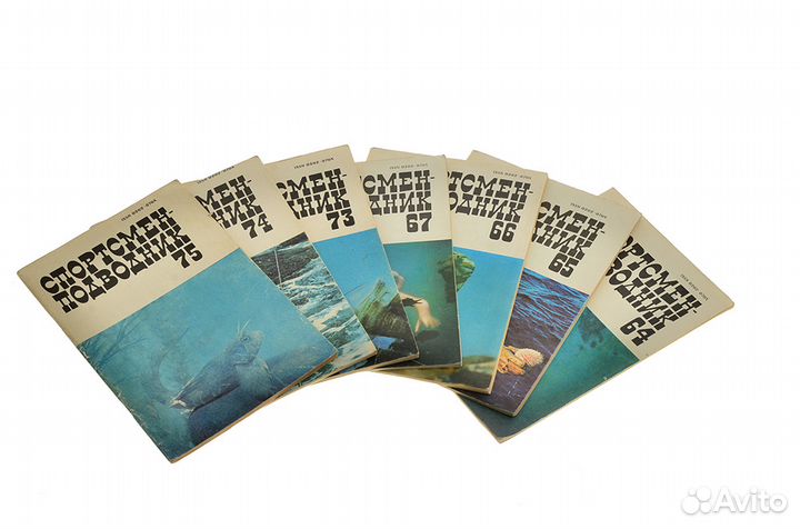 Советские журналы Спортсмен-подводник