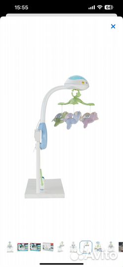 Мобиль на кроватку с проектором