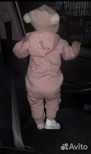 Флисовый комбинезон 86