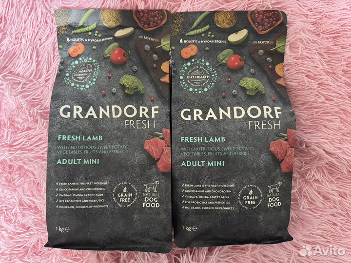 Корм для собак grandorf fresh 1 кг