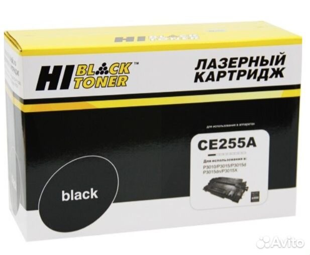 CE255A HB Совместимый тонер-картридж Hi-Black