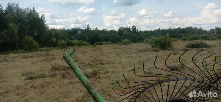 Сено в рулонах