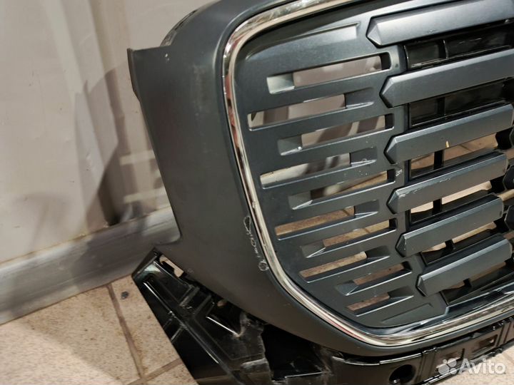 Решетка радиатора Джили Монджаро Geely Monjaro