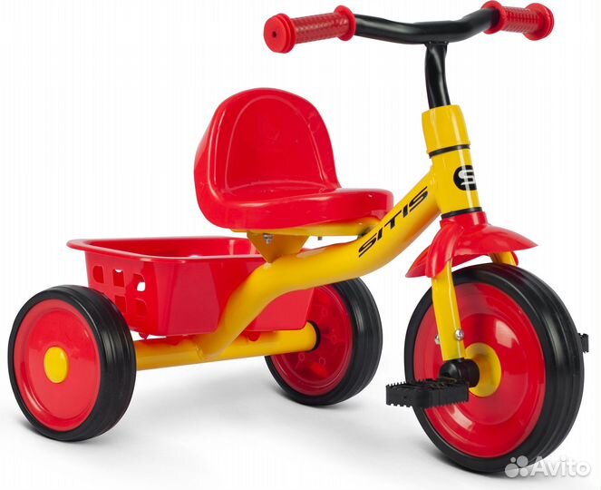 Велосипед трехколесный sitis STS116 (2023) Red-Yel