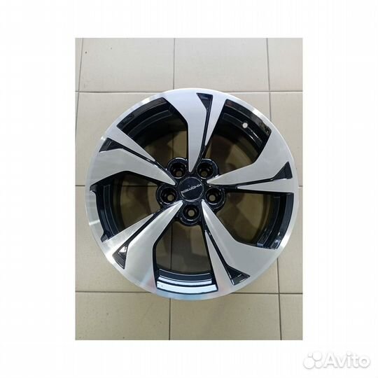 Литые диски 7x17 5x108 65.1 ET36 khomen KHW 1724 F-silver