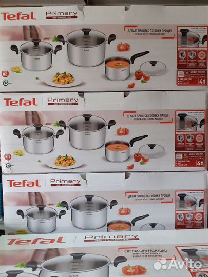 Набор посуды Tefal Тефаль новый