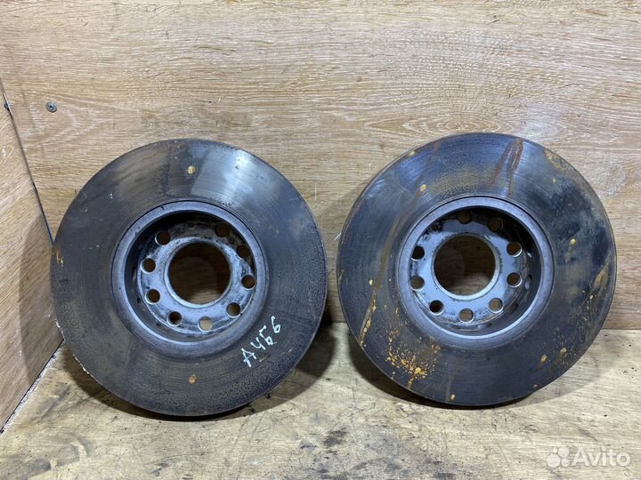 Комплект передних тормозных дисков Audi A4 B6 D187