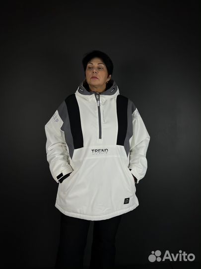 Анорак горнолыжный унисекс High Ex Белый