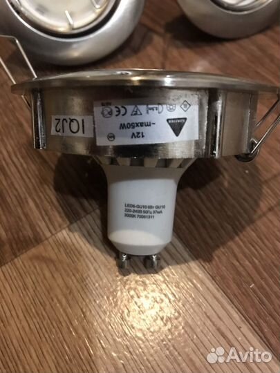 Точечные светильники встраиваемый поворотный