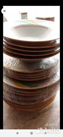 Набор столовой посуды бу