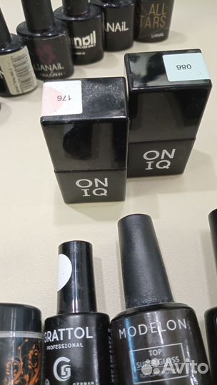 Лампа для гель-лака и набор гелей