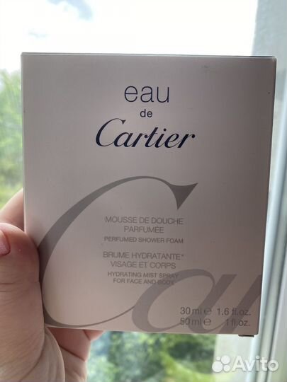 Спрей для тела и ароматная пена для тела Cartier