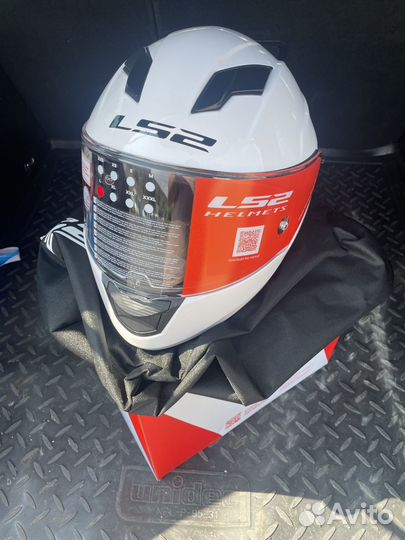 Шлем LS2 FF320 (L) Белый