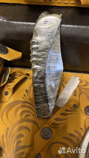 Набор для пикника в кожанном чемодане