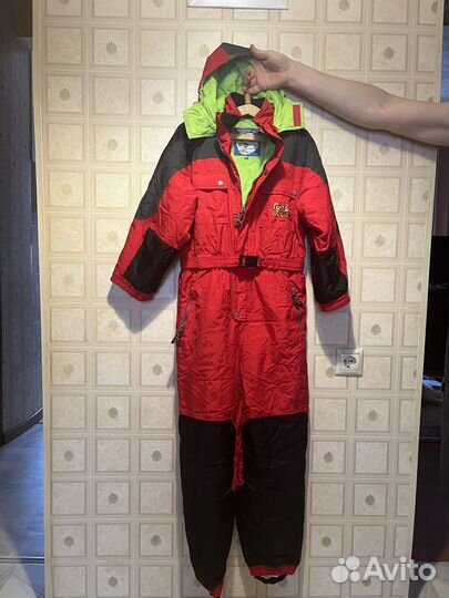 Зимний лыжный комбинезон для мальчика