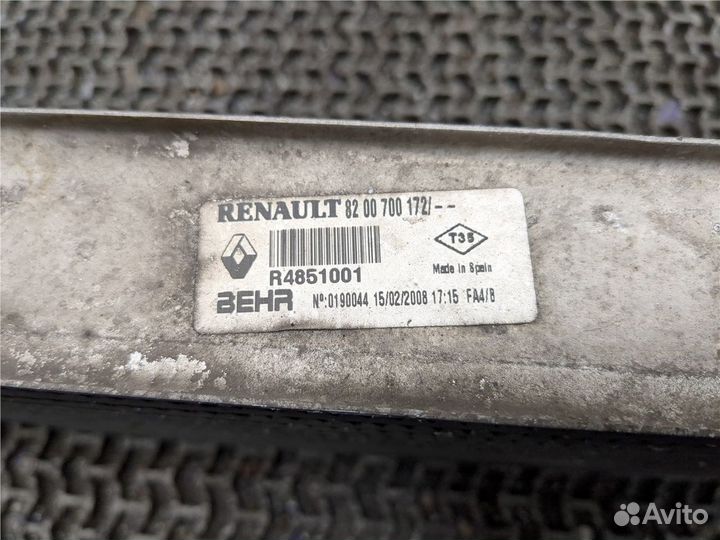 Радиатор интеркулера Renault Megane 2, 2008