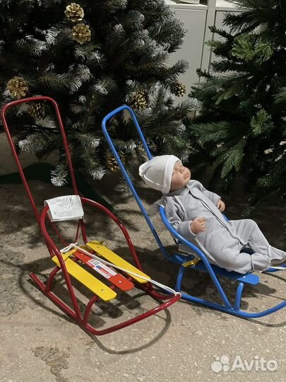 Санки для кукол Nika