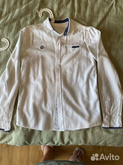 Рубашка школьная р.158
