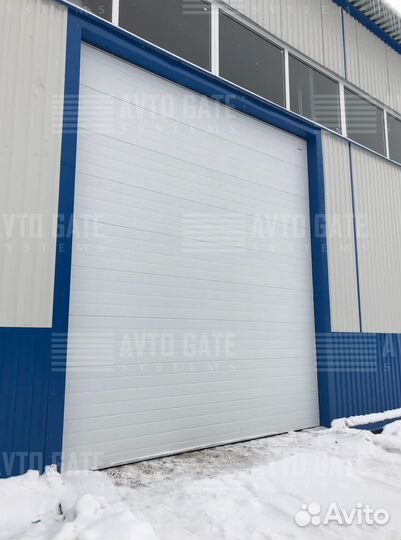 Секционные ворота