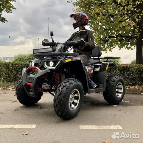 Квадроцикл Avantis Hunter 200 New Premium Черный