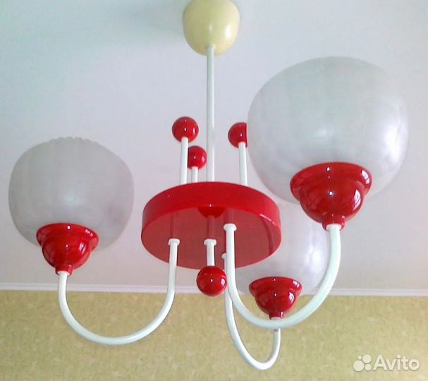 Люстра 3-х рожковая ретро СССР