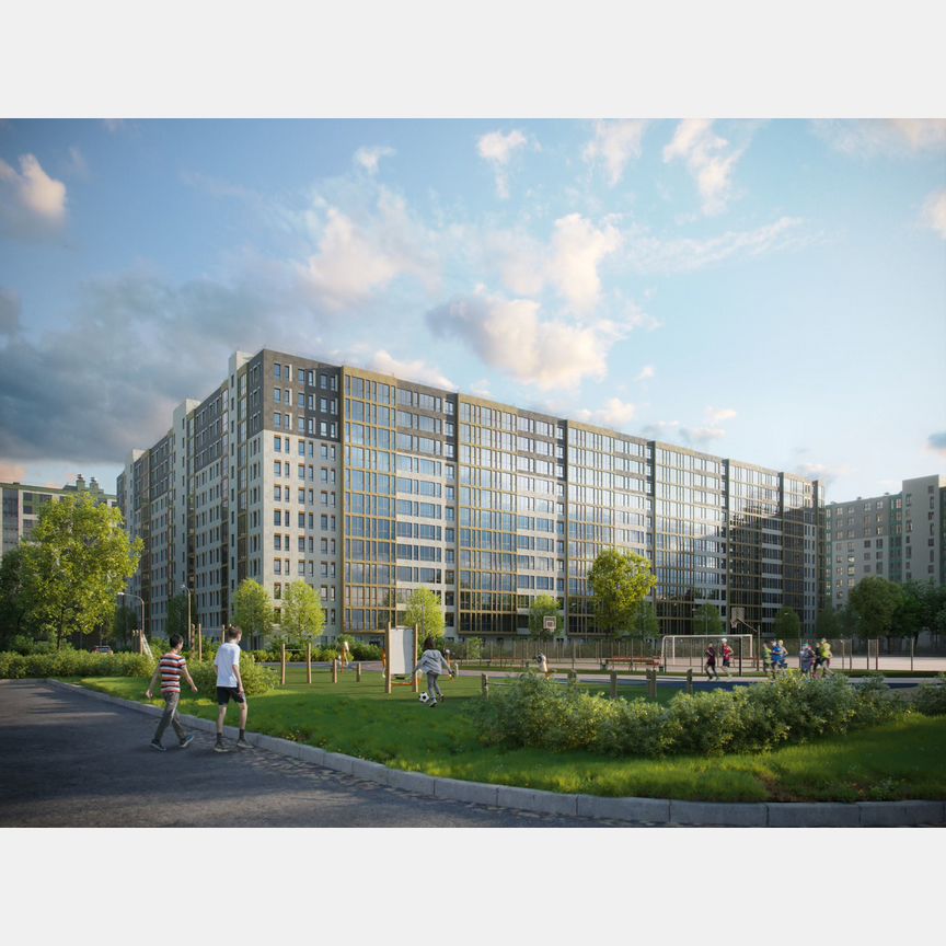 2-к. квартира, 41 м², 11/12 эт.