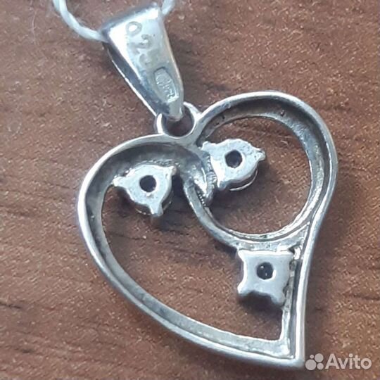 Серебряный кулон