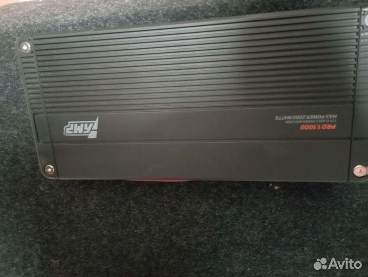 Саб усилитель, короб без трубы размер головы 12