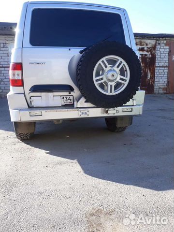 Задний силовой бампер УАЗ патриот с калиткой купить в Волжском | Авито