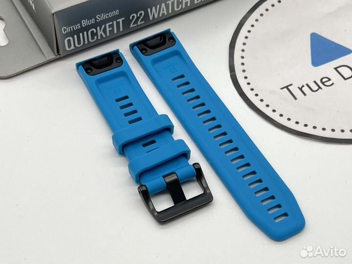 Оригинальный ремешок Garmin Quickfit 22mm Blue