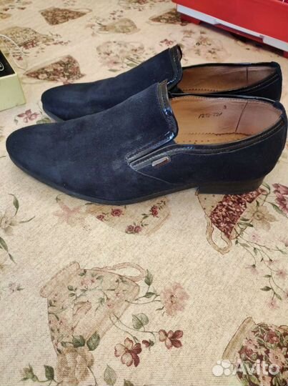Туфли мужские40 размер натуральная замша