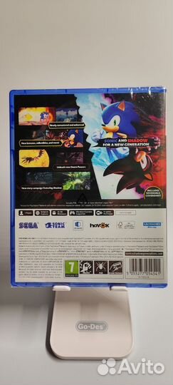 Sonic X Shadow Generations PS5 диск