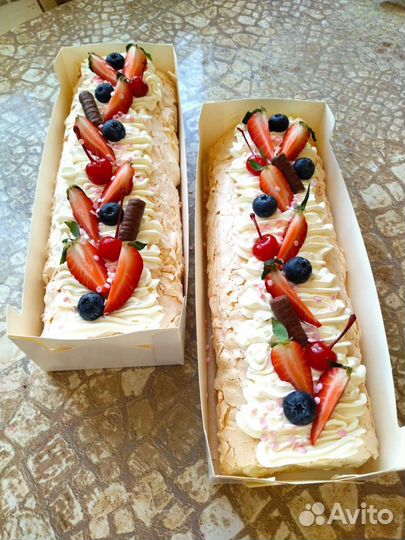 Меренговый рулет и кухня