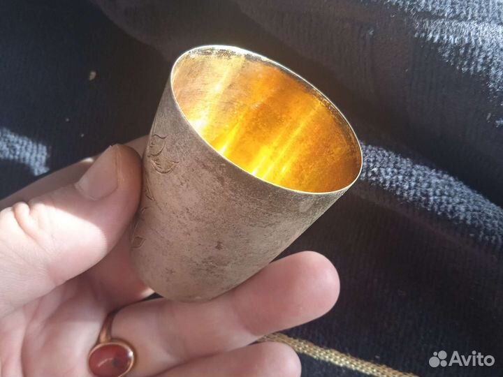 Стопка серебро