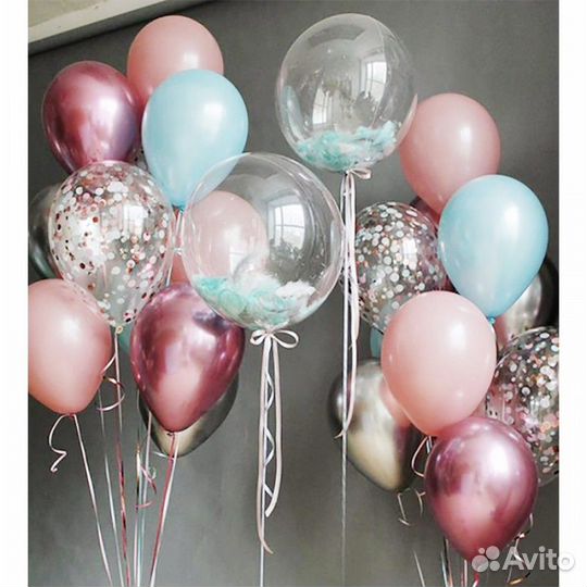 Воздушные шары с гелием доставка