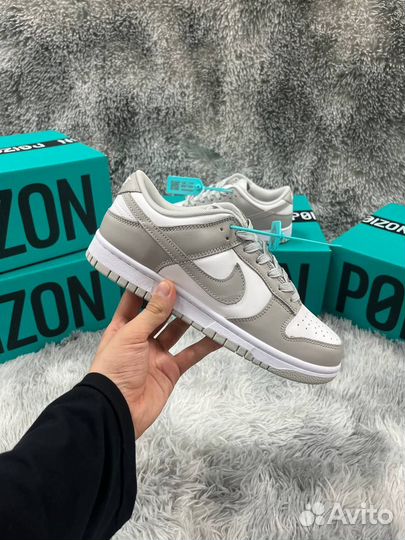 Nike Dunk Low Grey Fog Серые Оригинал Poizon